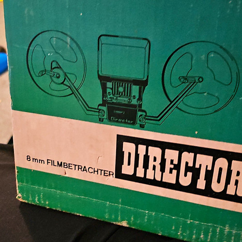 Erno director 8mm filmstrip - erno,