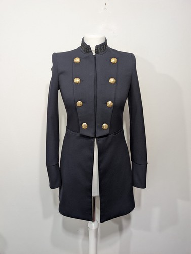 Zara navy coat - navy,