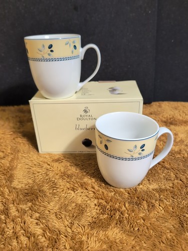 Pair royal doulton blueberry - royal,