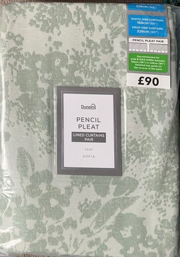 Dunelm sofia sage green floral - dunelm,