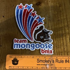 NEW Team Mongoose BMX Patch