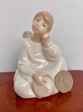 NAO Lladro porcelain winged