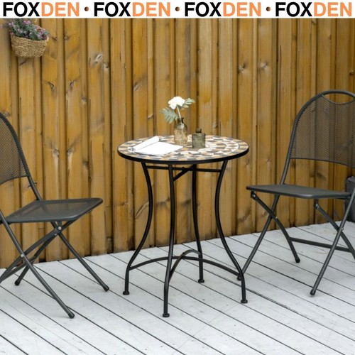 Mosaic round garden - mosaic,
