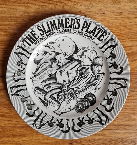 The slimmers dinner plate - slimmers,