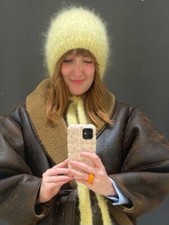 Knitted Adult Luxury Bonnet