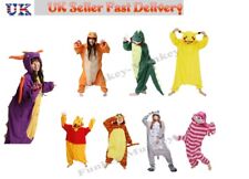 Unisex Cosplay Anime Pyjamas Costume Adult Hoodies Animal One piece Sleepwear UK