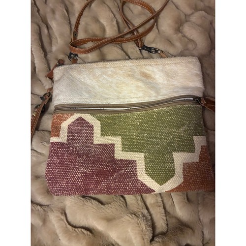 Myra bag hair hide - bag, kilim
