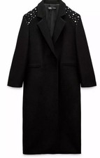 ZARA BLACK MONTECO WOOL RUNWAY