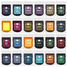 Fabric Dye 24 Colours Clothes Powder Pigments - Tie Dye Permanent Tie Dye Powder