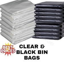 Rubbish Bags Black + Clear
