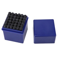 36pcs/set 6mm Steel Alphabet