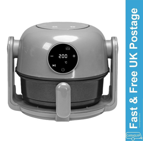 Grey 800w air fryer - 800w,