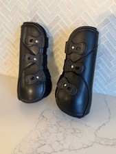 EquiFit Eq-Teq Front Horse Tendon Boot ImpacTeq Liner -Black Extra Large (XL)