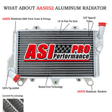 2 Rows 40mm Aluminium Radiator
