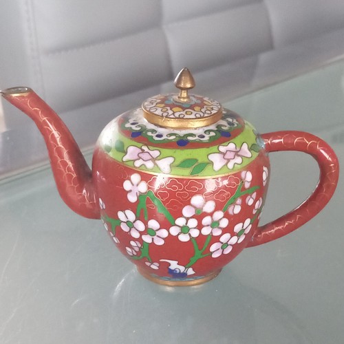 Vintage miniature cloisonne - vintage,