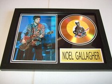NOEL GALLAGHER   SIGNED   AUTOGRAPH  FRAMED  2  DISPLAY