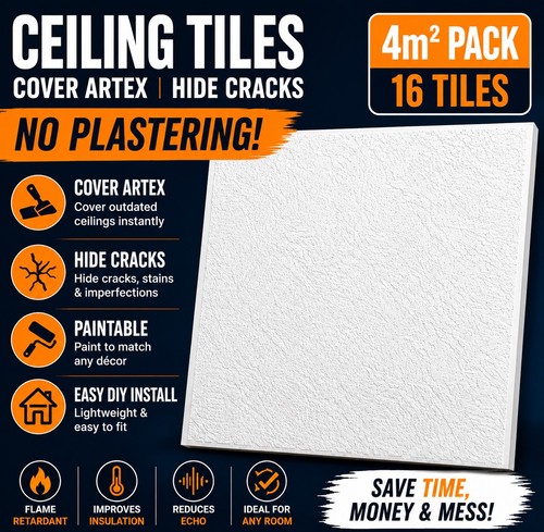 Ceiling tiles 50cm - ceiling, 4m²