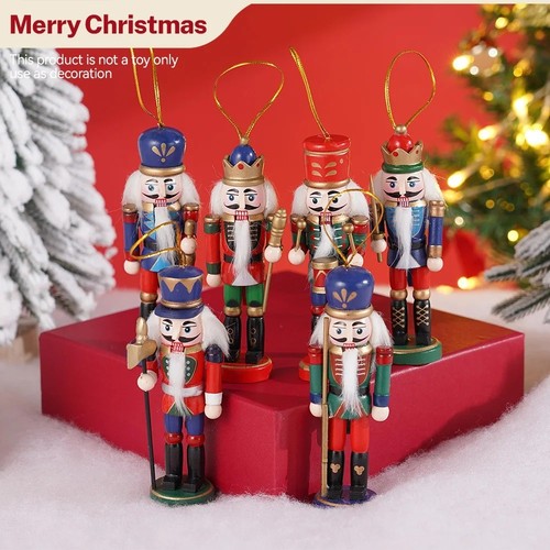 6pcs 12cm christmas - christmas, nutcracker