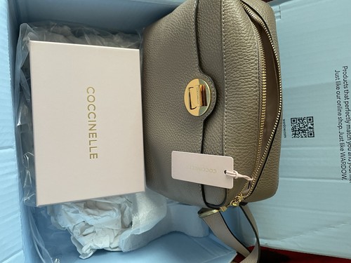 Coccinelle leather bag - coccinelle,