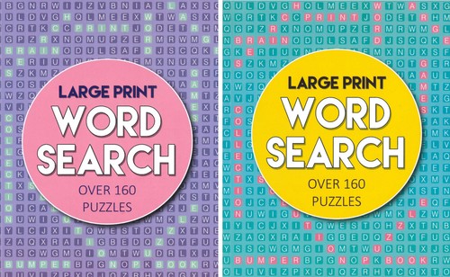 Wordsearch puzzle book - x, a4