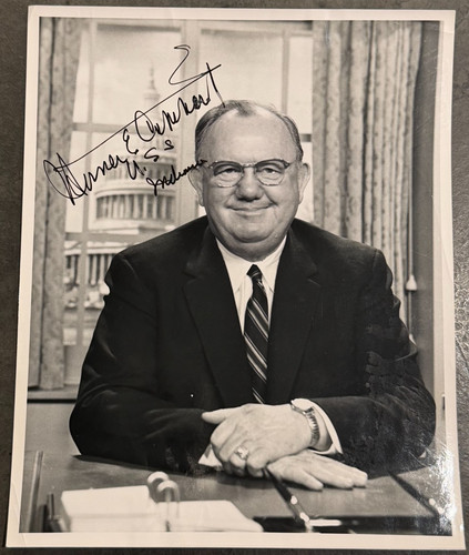 Homer capehart signed - e,