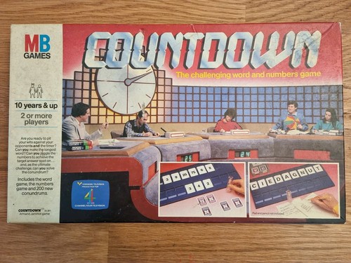 Vintage countdown board game - vintage,