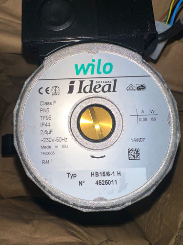 Wilo circulator pump - circulator, hb15/6-1