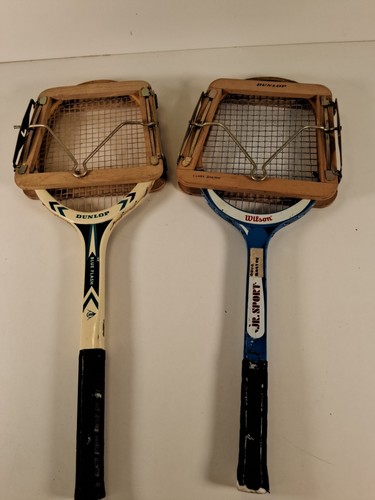 Vintage wooden tennis racket - vintage,