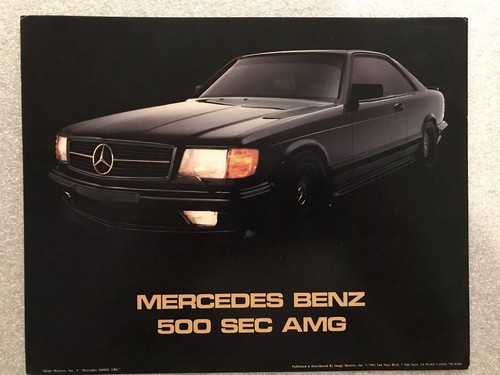 Mercedes benz 500 sec amg - 500,