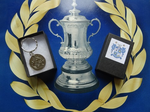 Vintage bury esso cup - vintage, fc