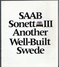 Saab Sonett III 1970 USA
