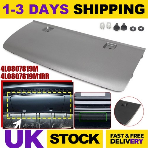 Rear bumper tow bar - rear, cover
