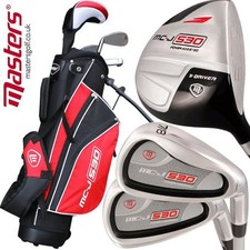 Masters- Junior MC:J530 Complete Starter Package Set Age 9-12 yrs & Golf Trolley