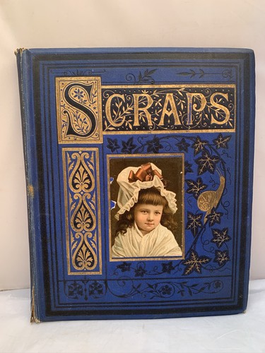 Victorian scrap book album - scrap,