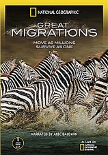 National Geographic: Great Migrations DVD (2011) Stephen Fry cert E 3 discs