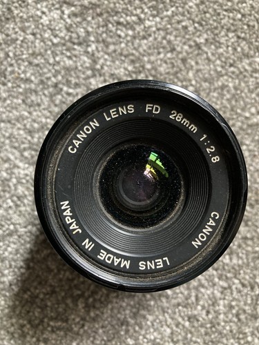 Canon 28mm 8 wide angle - wide,