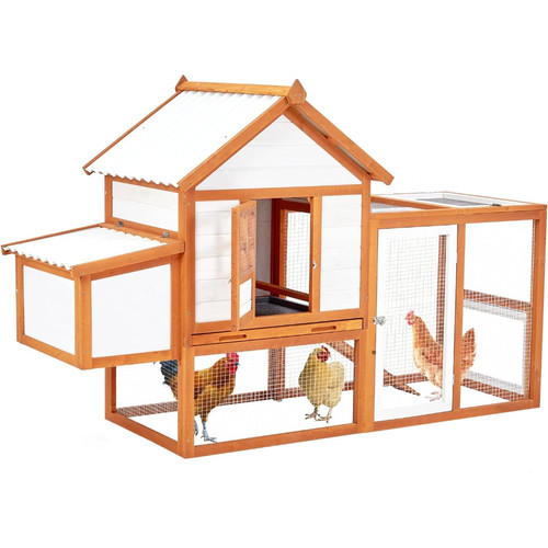 Large wooden chicken coop for - wooden,