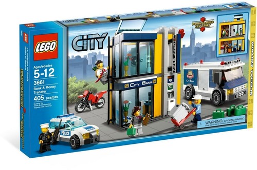 3661 lego city bank - lego,