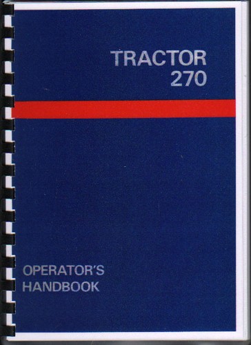 Leyland 270 tractor operator - "270",