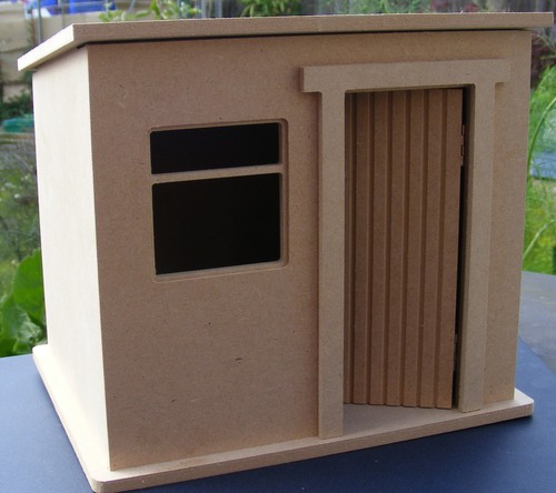 Dolls house tool shed small - dolls,