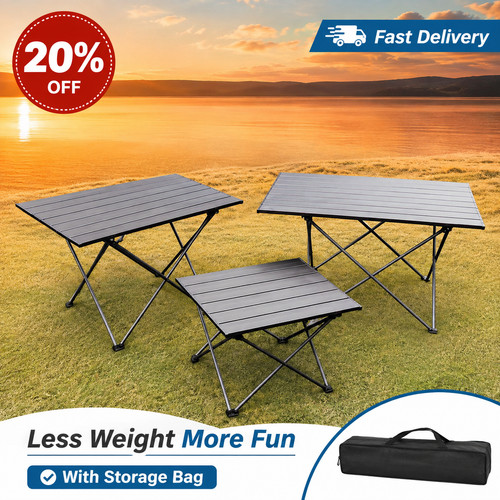 New folding camping table - camping,
