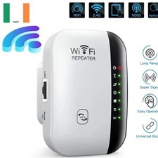 WiFi Extender Internet Signal Booster Wireless Repeater Universal UK Plug