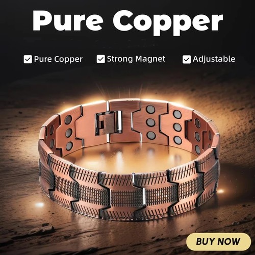 100 pure copper bracelet for - 100%,