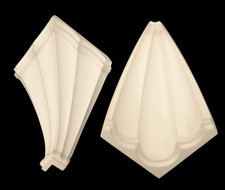 RETRO FIT ((OVER CORNERS)) for 4"100mm or 5"127mm coving(scallop design)