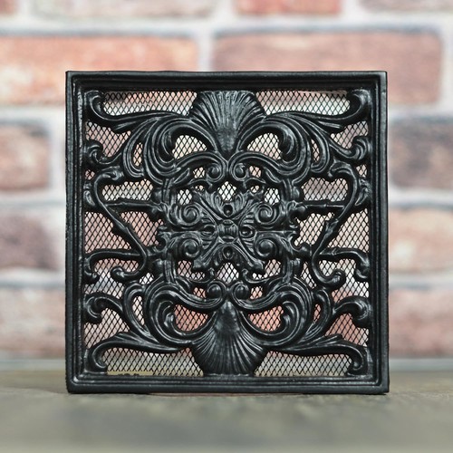 Large cast iron ornate - 9",
