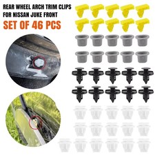 ARCH TRIM CLIPS WHEEL FOR NISSAN JUKE FRONT REAR PLASTIC MOULDING EXTERIOR WING