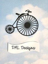 Die Cut cuts Penny Farthing x