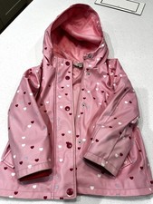 Girls' Pink Waterproof Hood