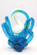 Vintage Mdina Art Glass 14Cm