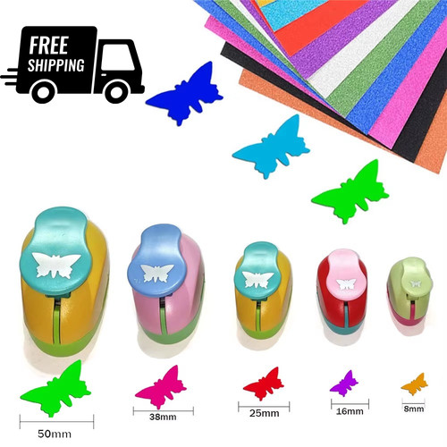 Butterfly paper hole punch - paper,